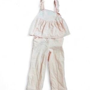 Peach cupcakes & cashmere girls two piece set